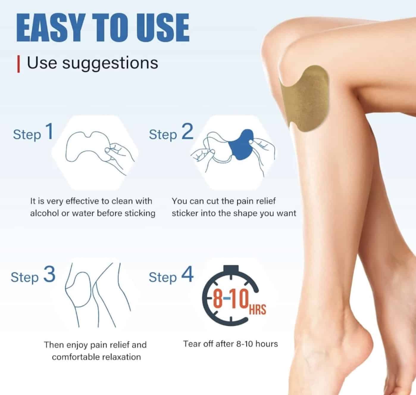 RejuvaKnee Herbal Patches